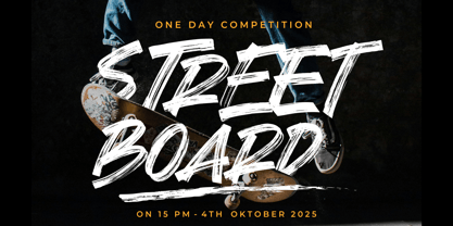 Break Rules Font Poster 5