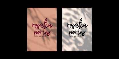 Marieka Signature Font Poster 2
