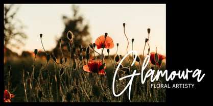 Marieka Signature Font Poster 3