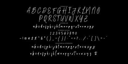 Marieka Signature Font Poster 6