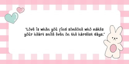 Heartsay Font Poster 4