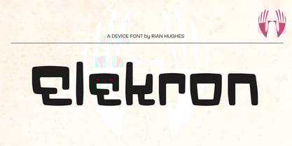 Elektron Font Poster 5