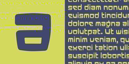 Elektron Font Poster 2