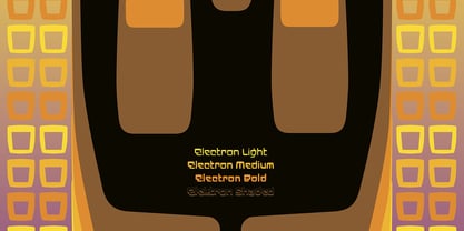 Elektron Font Poster 4