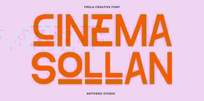 Frela Font Poster 8