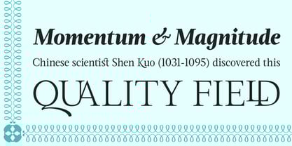 Magneta Font Poster 2