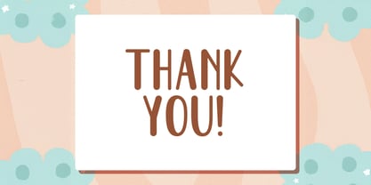 Sonya Cute Font Poster 8