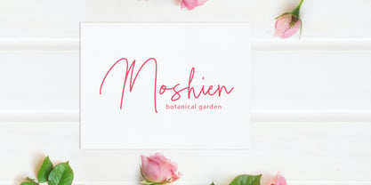 Mordesta Signature Font Poster 5