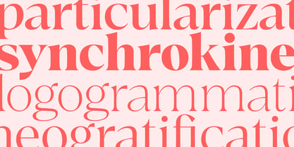 Crave Display Font Poster 2