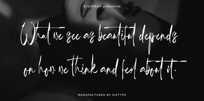 Steparhy Jhonatan Font Poster 2