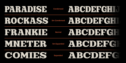 Bankers Slab Font Poster 4