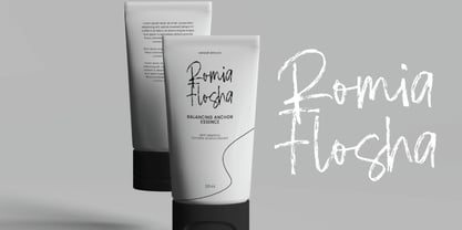 Redista Brush Font Poster 9