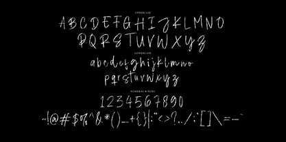 Redista Brush Font Poster 7