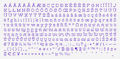 Klabdan Font Poster 7
