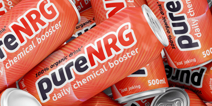 Pusia Nova Font Poster 9