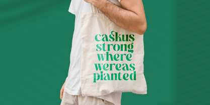 The Bencoy Font Poster 7