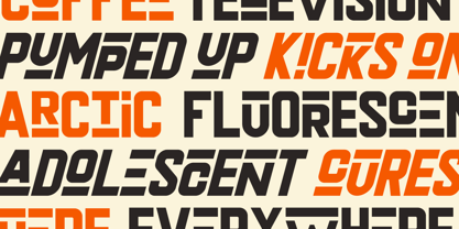 Groomy Font Poster 2