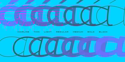 Halogen Flare Pro Greek Font Poster 2