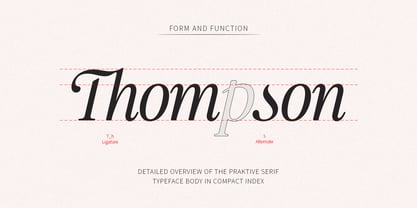 Praktive Font Poster 3