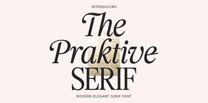 Praktive Font Poster 1