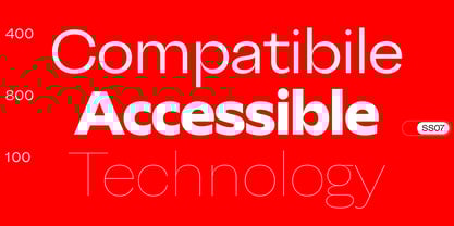 Big Sans Variable Font Poster 8