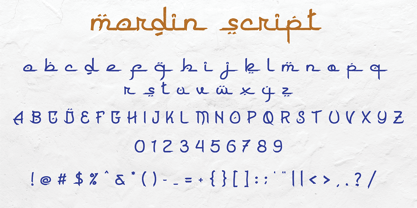Mardin Font Poster 6