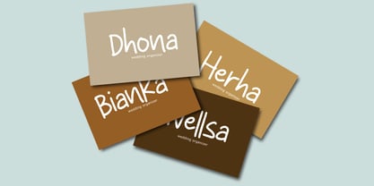 Rushtine Display Font Poster 4