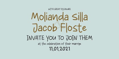 Rushtine Display Font Poster 3
