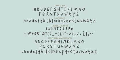 Rushtine Display Font Poster 7