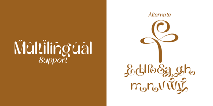 Hailing Font Poster 7