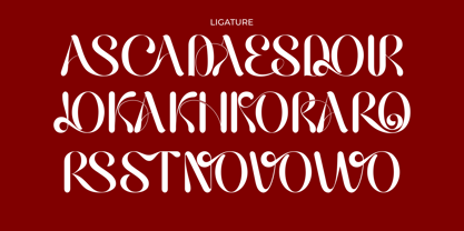 Hailing Font Poster 8