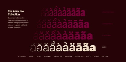 Aaux Pro Wide Font Poster 3
