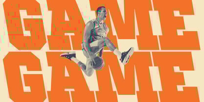 Ace Narrow Font Poster 5