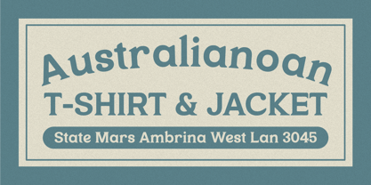 Golden Ninety Font Poster 3