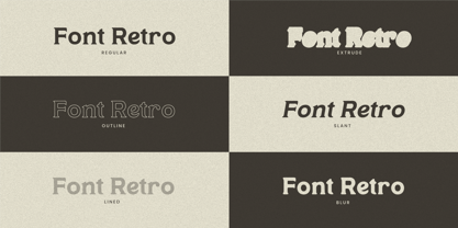 Golden Ninety Font Poster 8