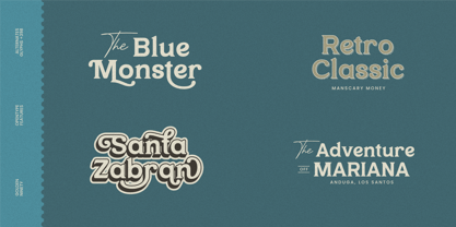 Golden Ninety Font Poster 6