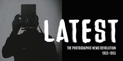 Zond Diktat Font Poster 3