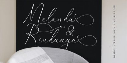 Dilanda Merlinmota Font Poster 2