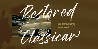 Wystine Esphelta Font Poster 3