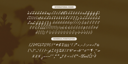 Wystine Esphelta Font Poster 15