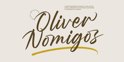 Wystine Esphelta Font Poster 8