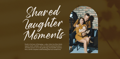 Wystine Esphelta Font Poster 5