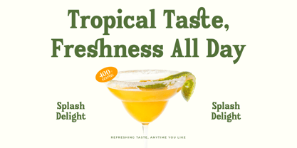 Island Boyage Font Poster 4