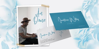 Bella Pilatry Font Poster 3