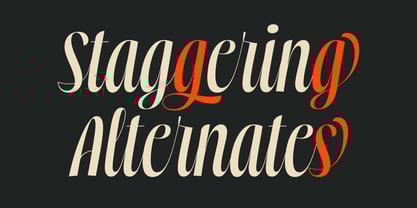 Superscript Font Poster 5