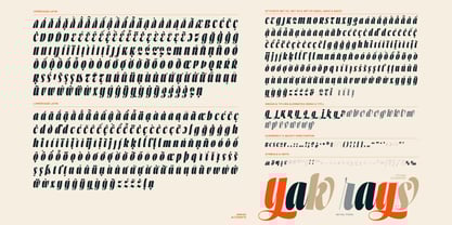 Superscript Font Poster 9