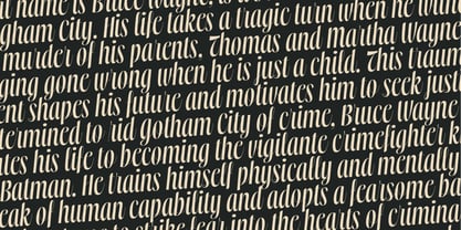 Superscript Font Poster 3