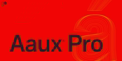 Aaux Pro Font Poster 1