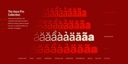 Aaux Pro Font Poster 3