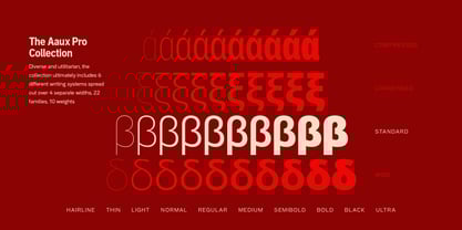 Aaux Pro Greek Font Poster 3